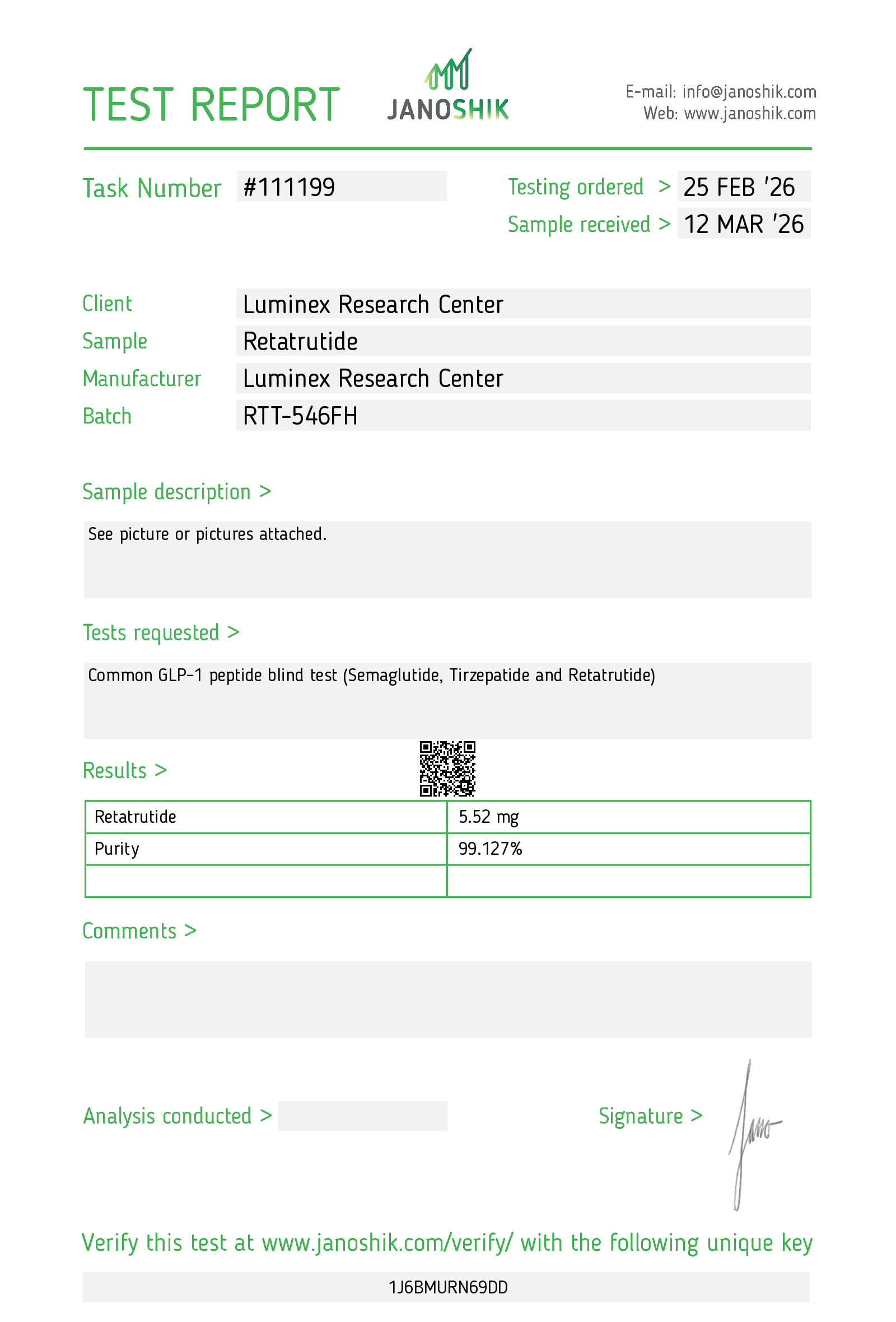 Retatrutide 20mg - Image 2